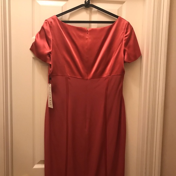 NWT BLACK TIE by Oleg Cassini MAUVE DRESS - Picture 2 of 5